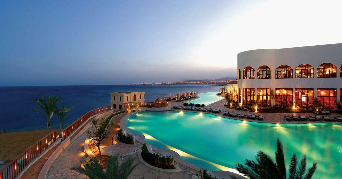 Ein Foto vom Pool im Reef Oasis Blue Bay Resort & Spa