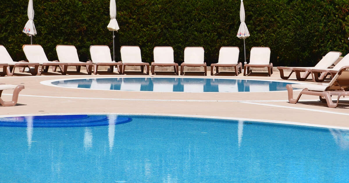 Een foto van het zwembad bij Sol Guadalupe Hotel