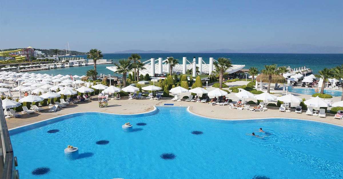 Een foto van het zwembad bij Ilica Hotel Spa & Wellness