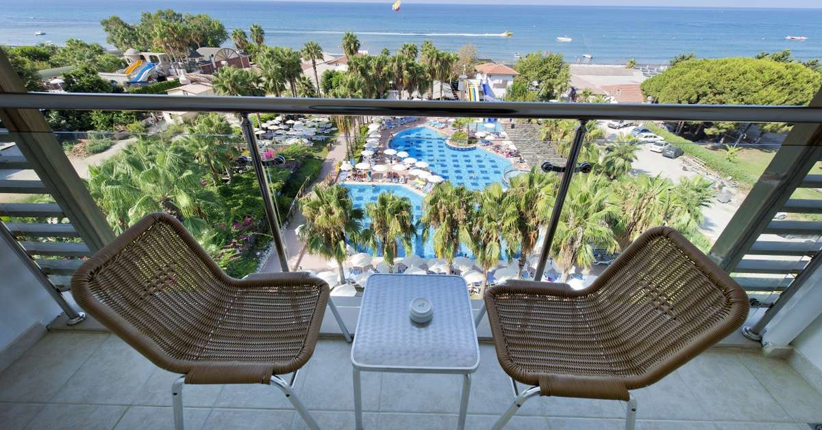 Ein Foto Trendy Palm Beach