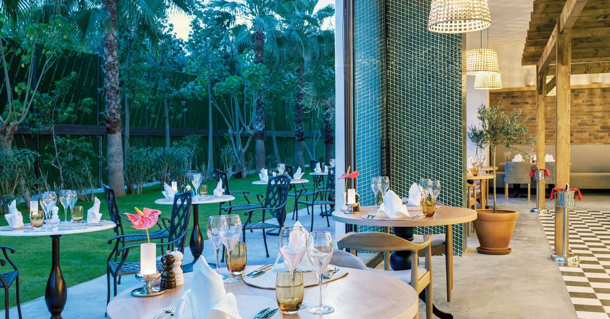 Een foto van de faciliteiten bij DoubleTree by Hilton Antalya Kemer