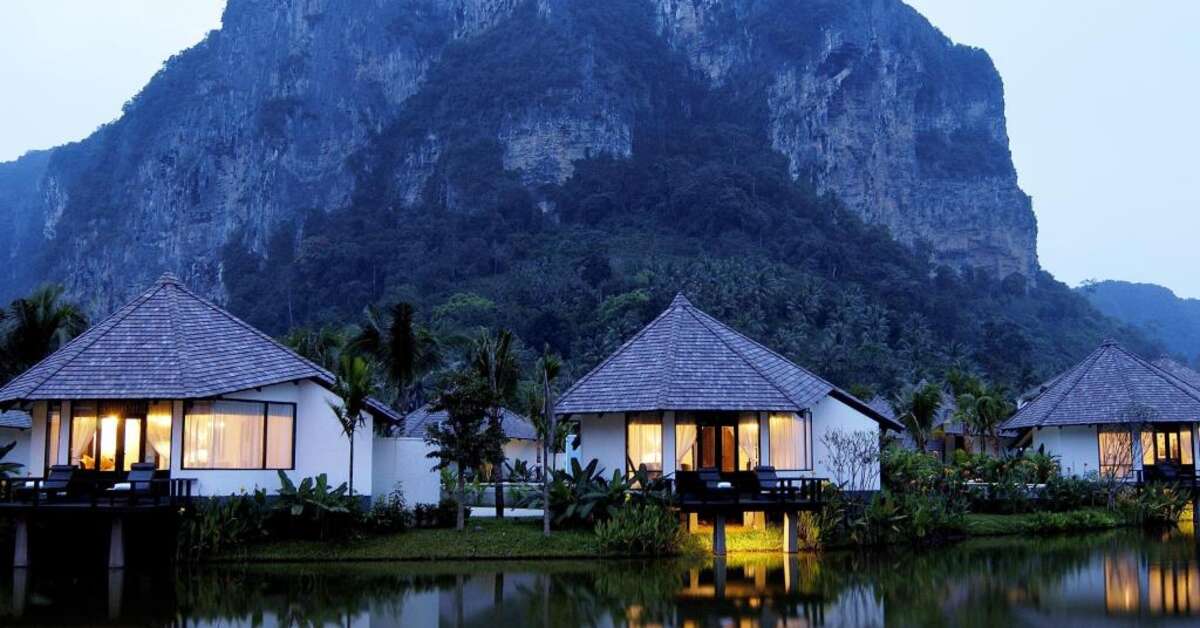 Een foto van de buitenkant van Hotel Peace Laguna Resort