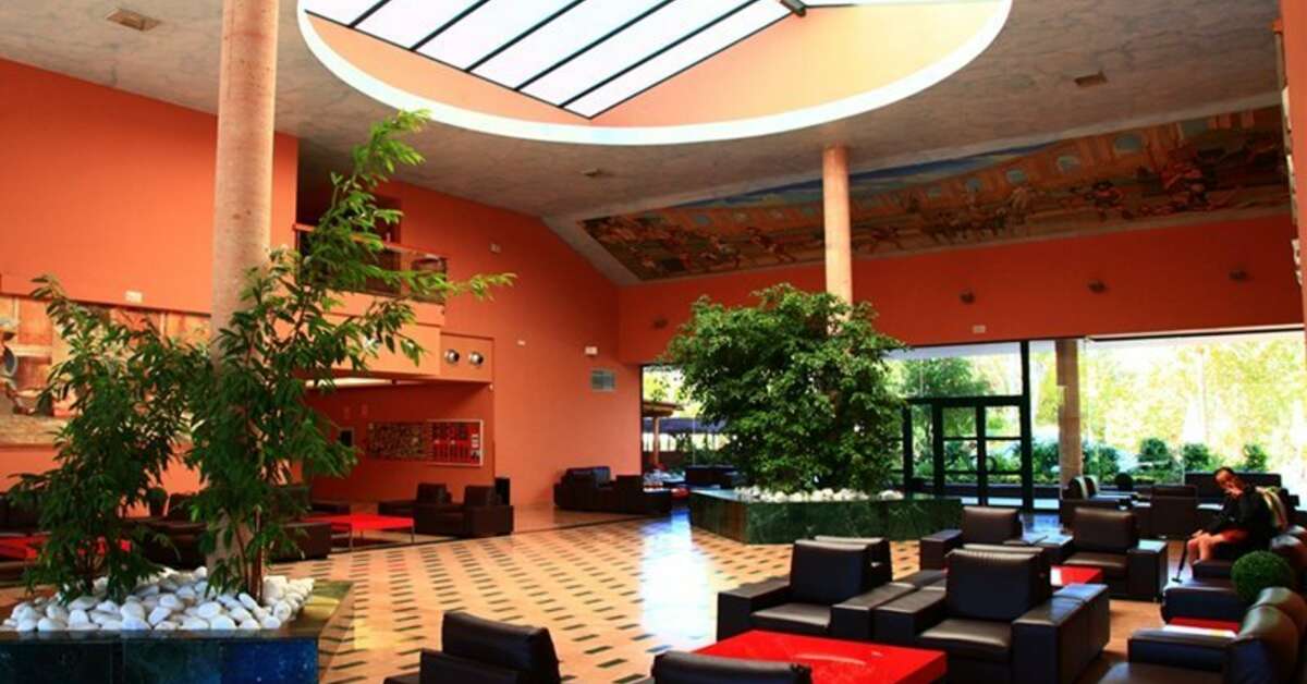 Een foto van het interieur van Ohtels Vila Romana