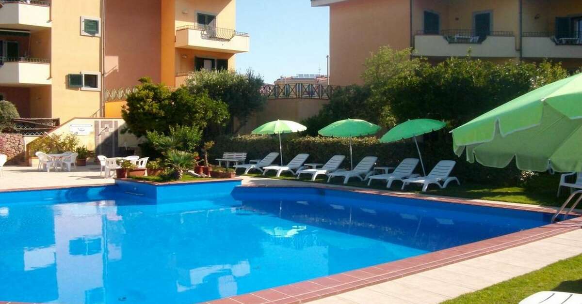 Een foto van het zwembad bij Residence I Mirti Bianchi