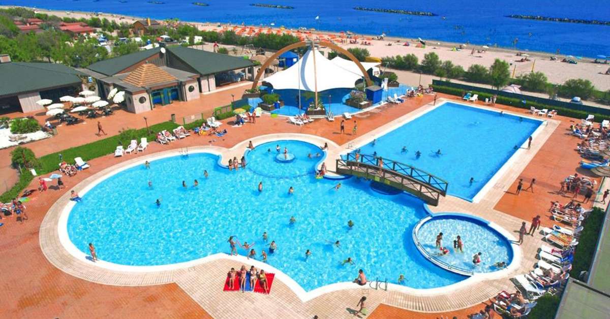Een foto van een overzicht van Camping Spiaggia e Mare
