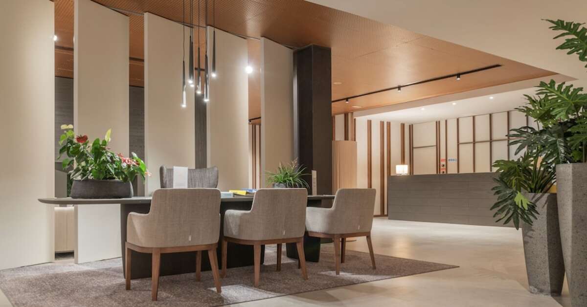 Een foto van het interieur van Hotel Verde Mar & Spa
