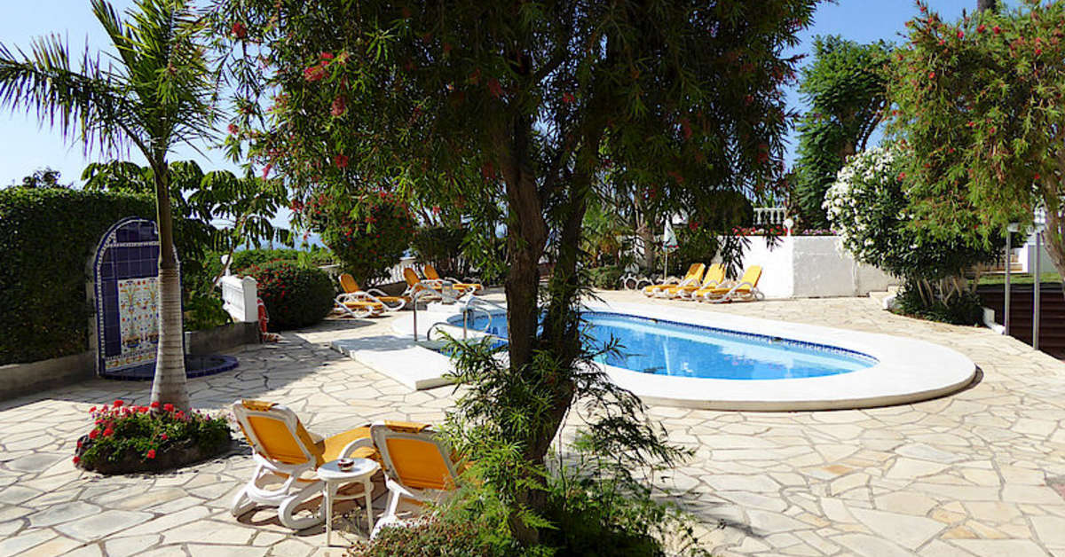 Ein Foto vom Pool im Villa Rosalva