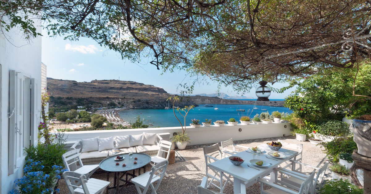 Een foto van Melenos Art Boutique Hotel Lindos