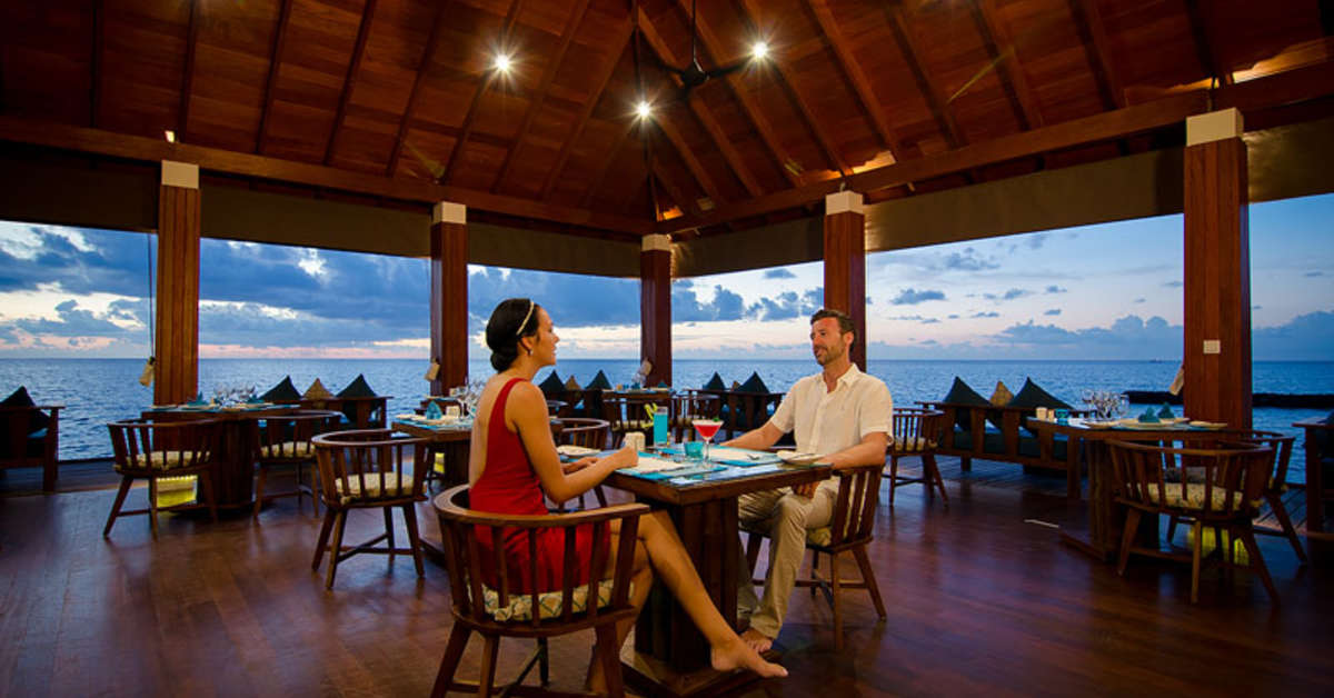 Een foto van de faciliteiten bij Summer Island Maldives