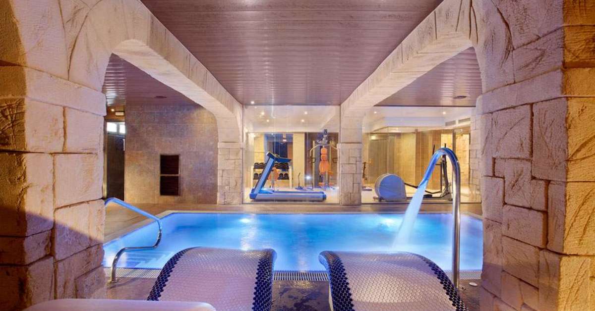 Een foto van het zwembad bij Hotel Pimar & Spa