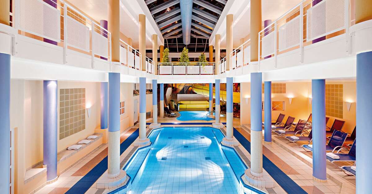 Een foto van het zwembad bij Precise Resort Marina Wolfsbruch