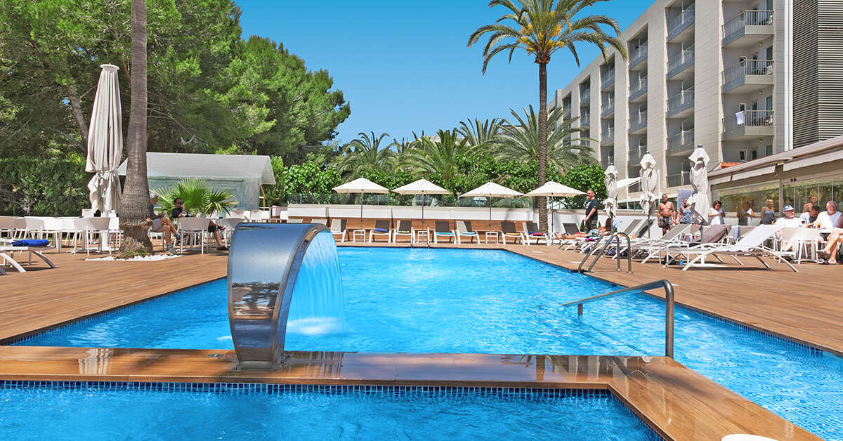 Een foto van een overzicht van Hotel Metropolitan Playa