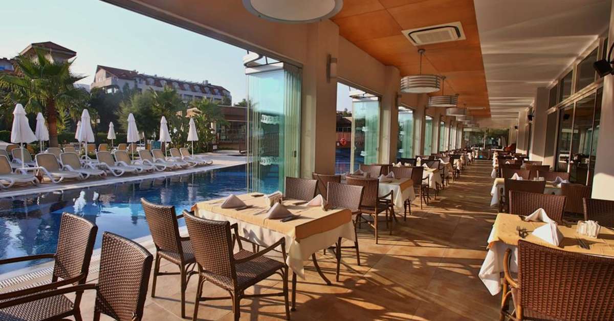 Een foto van de faciliteiten bij Sunis Evren Beach Resort & Spa