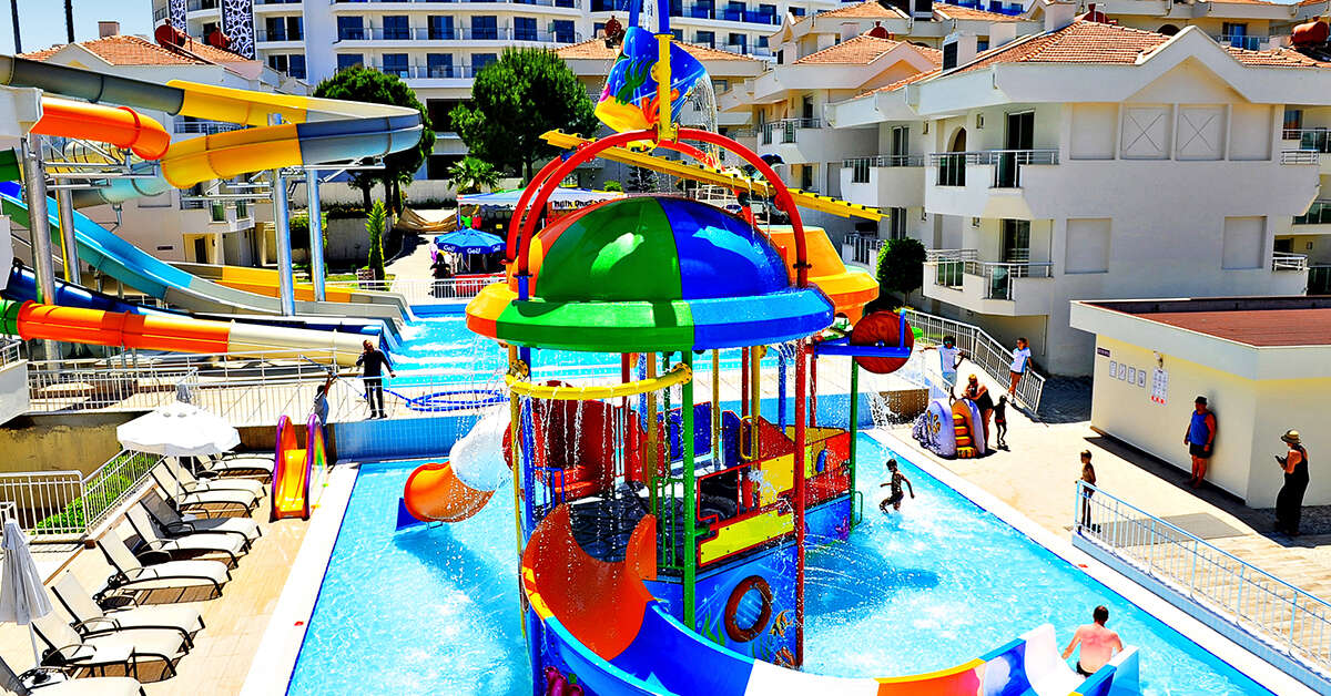 Ein Foto vom Pool im Dream Family Club