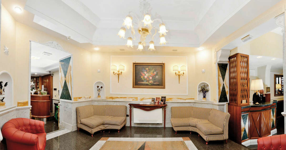Ein Foto vom Innenbereich im Hotel Palladium Palace
