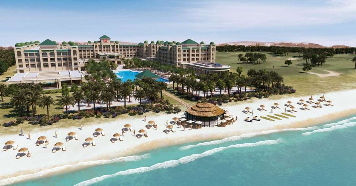 Een foto van de buitenkant van Barcelo Concorde Green Park Palace