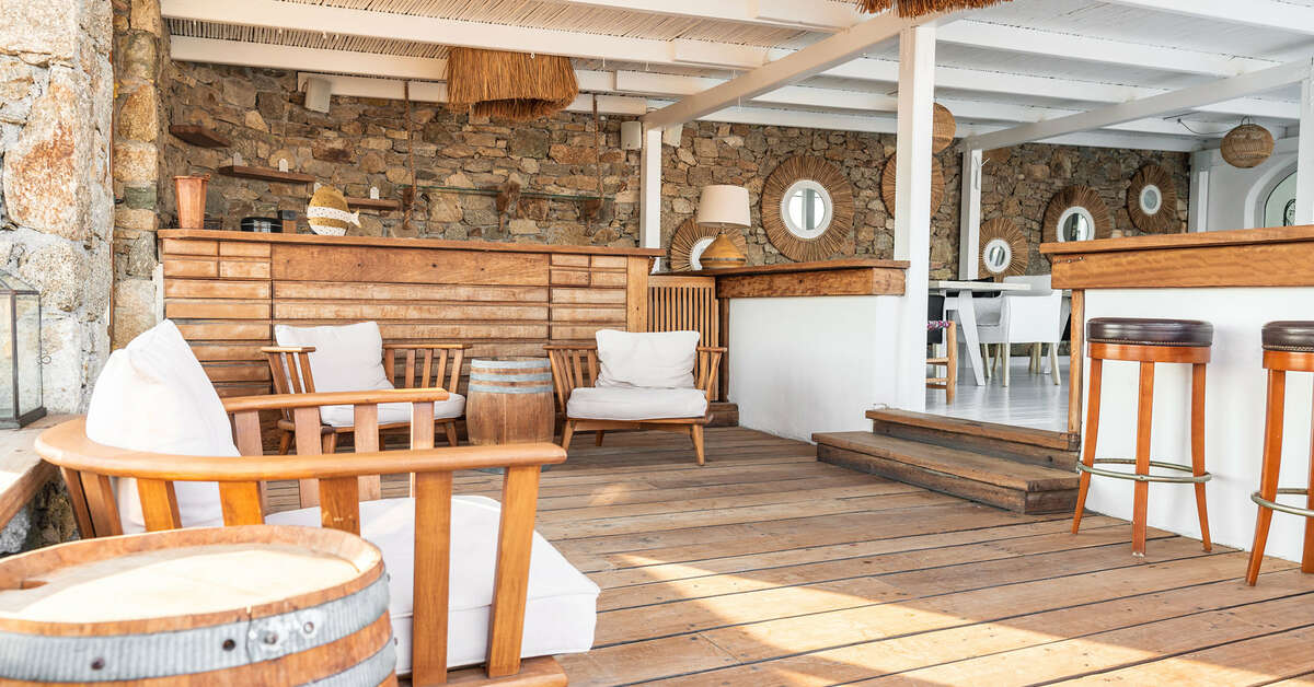 Ein Foto von den Einrichtungen im Tharroe of Mykonos Hotel