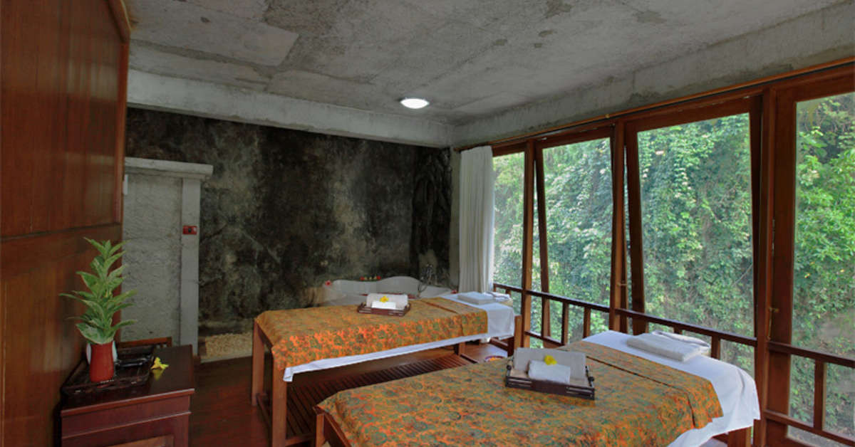 Een foto van de faciliteiten bij Santi Mandala Villa & Spa