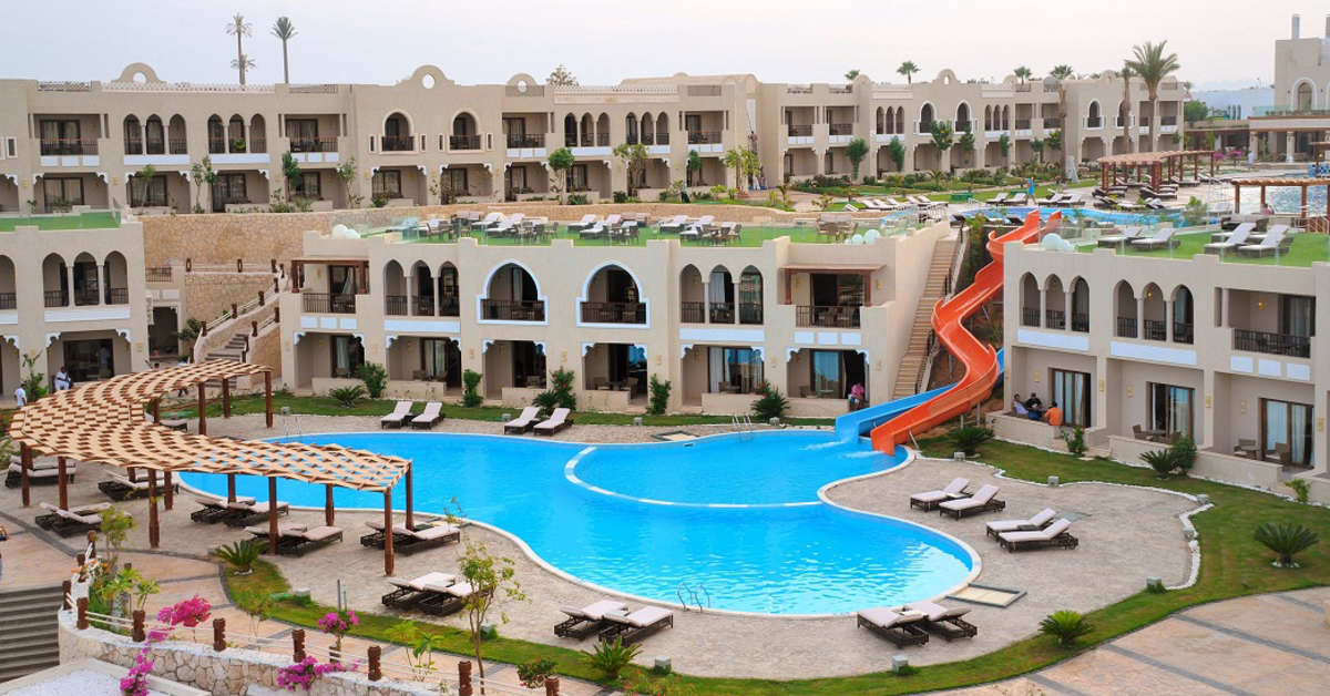 Een foto van een overzicht van Sunrise Arabian Beach Resort