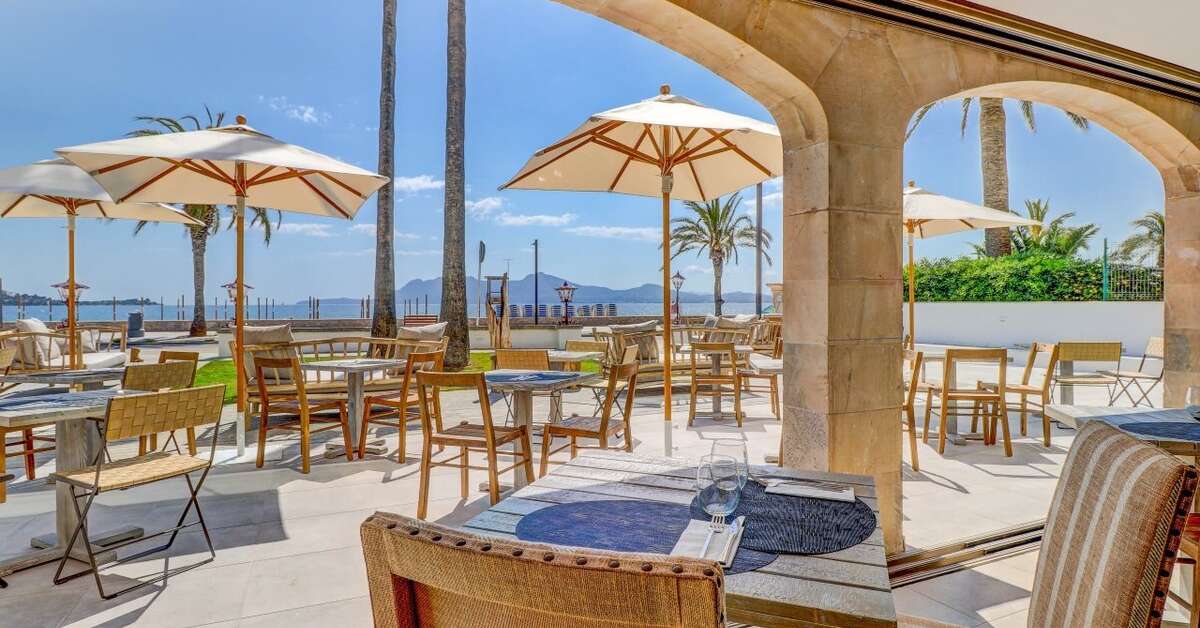 Een foto van de faciliteiten bij Hoposa Hotel Pollentia
