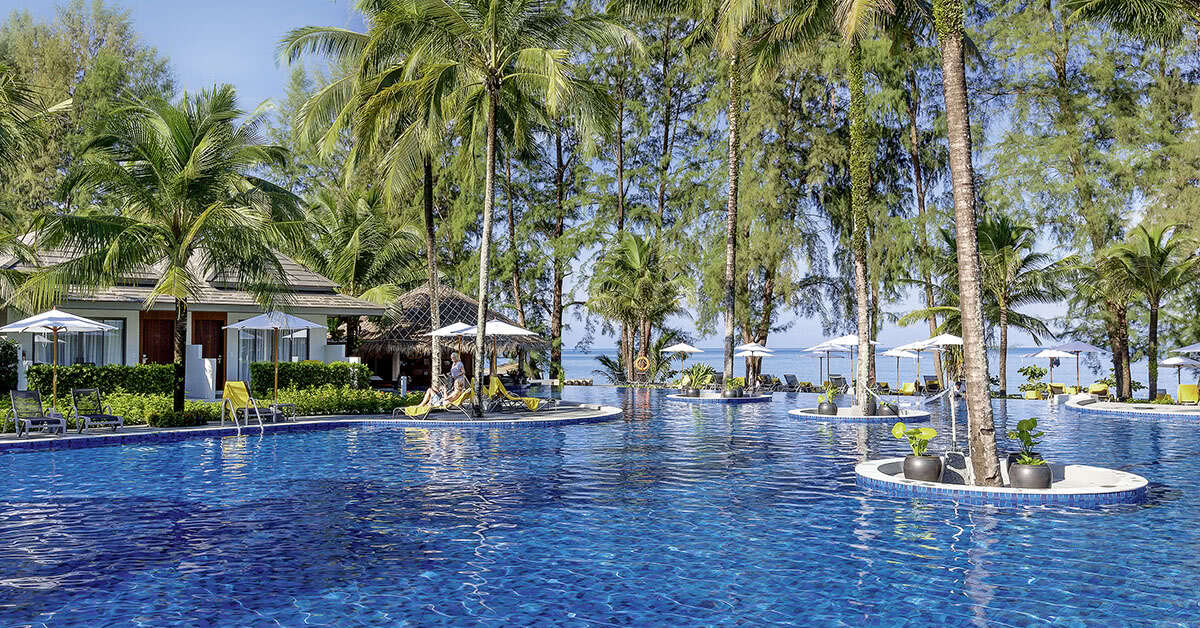 Ein Foto vom Pool im X10 Khao Lak