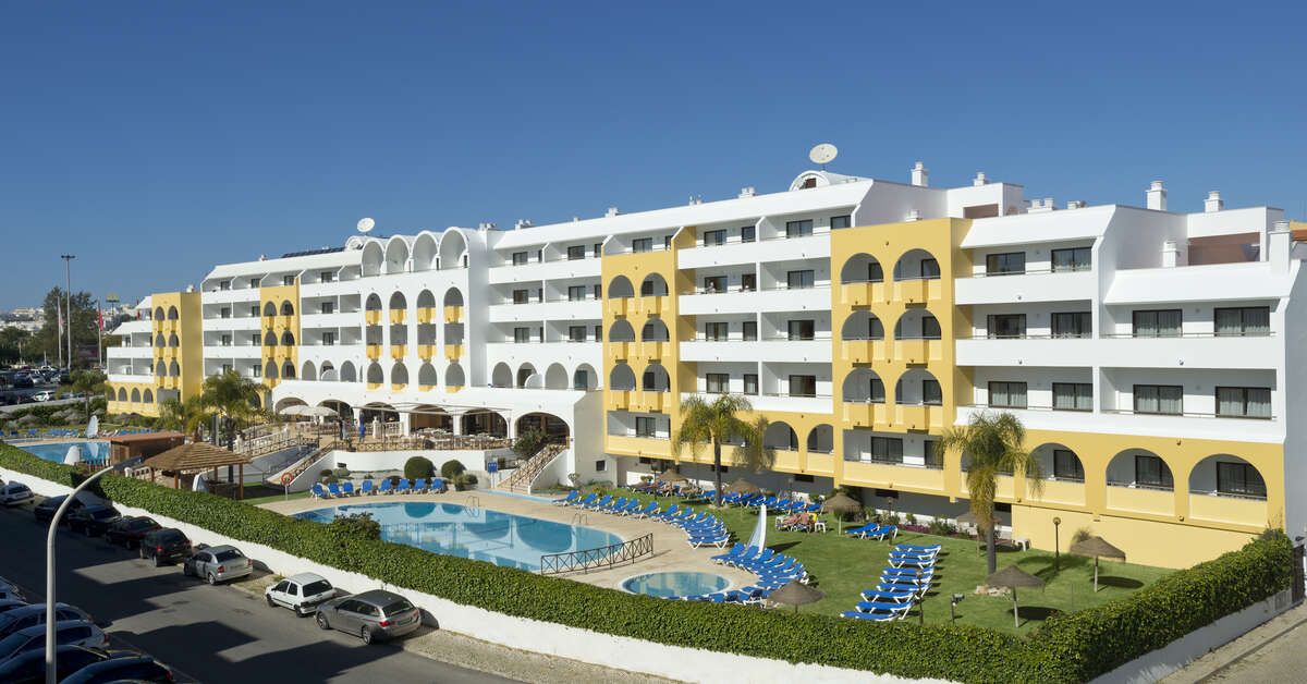 Een foto van een overzicht van Paladim & Alagoa Mar Hotels