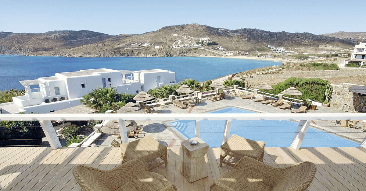 Een foto van het zwembad bij Archipelagos Hotel