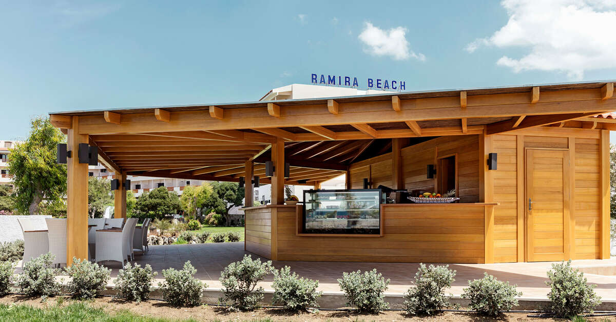 Een foto van de faciliteiten bij Mitsis Ramira Beach Hotel