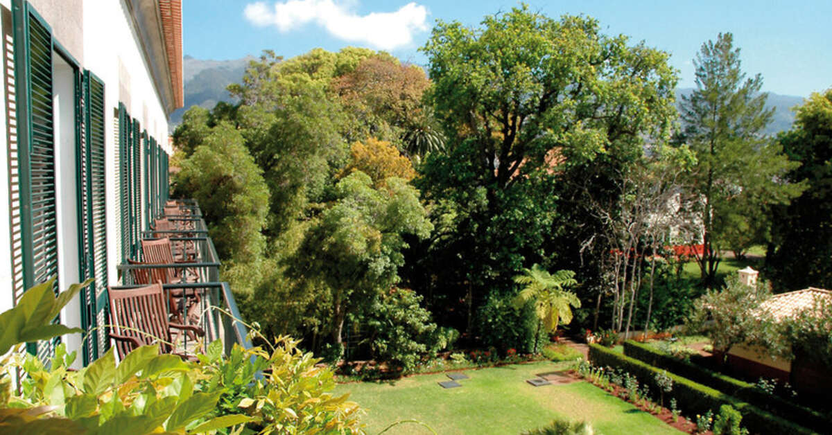 Een foto van het terras bij Hotel Quinta da Bela Vista