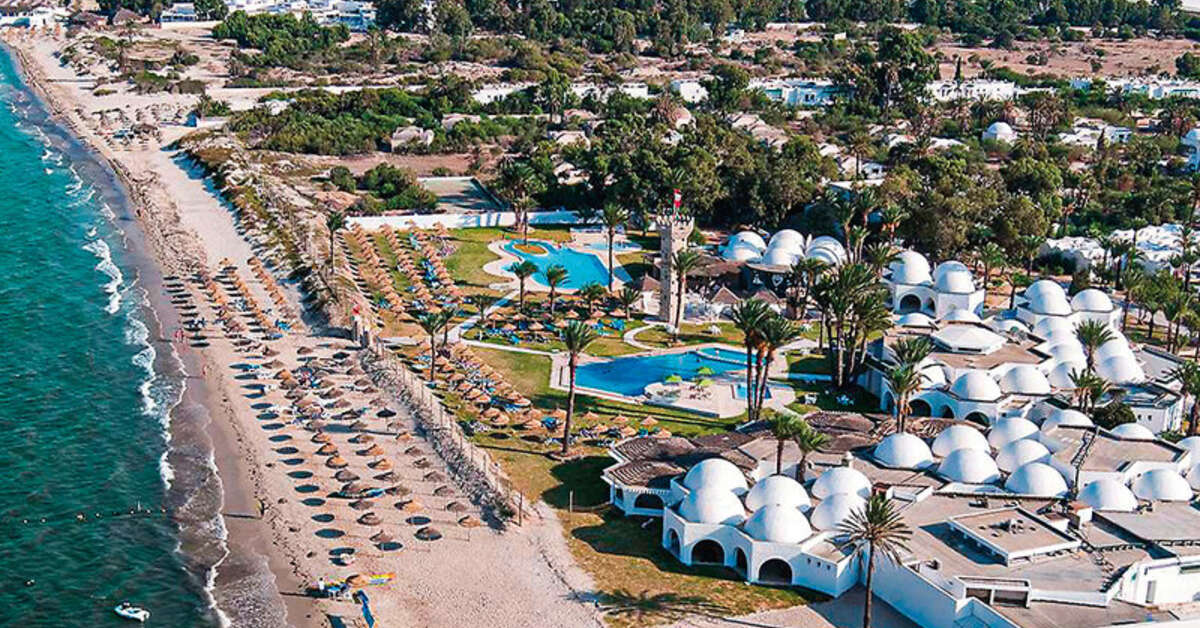 Een foto van de buitenkant van Monarque Club Rivage Monastir