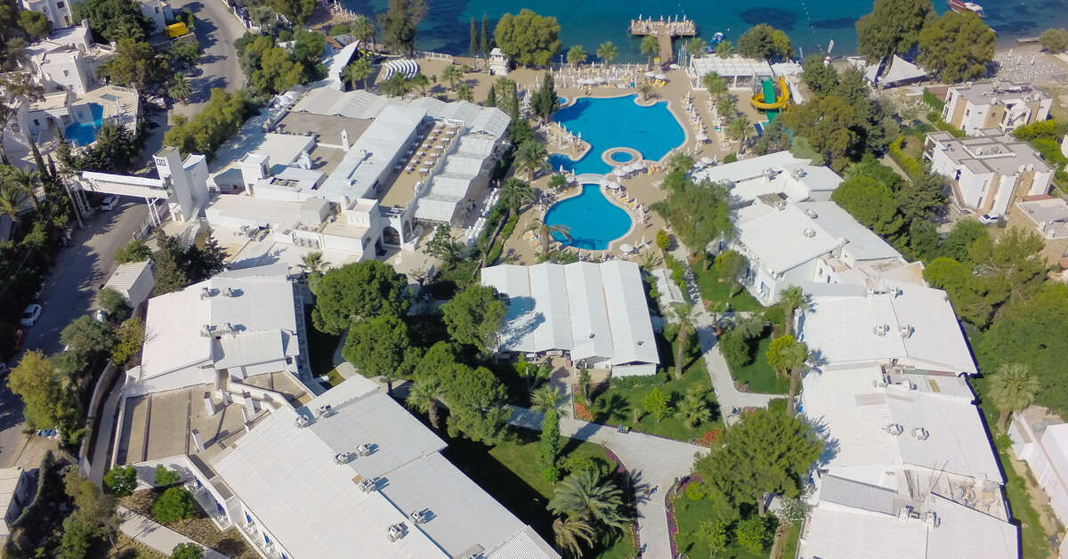 Een foto van het zwembad bij Labranda TMT Bodrum Resort