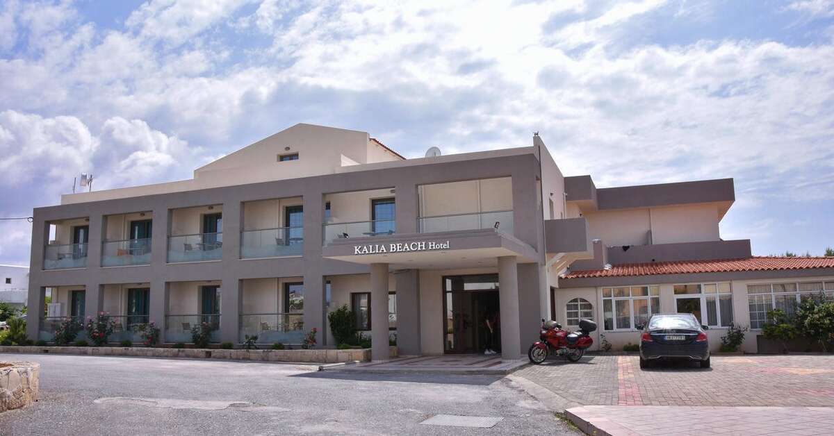 Een foto van de buitenkant van Hotel Kalia Beach
