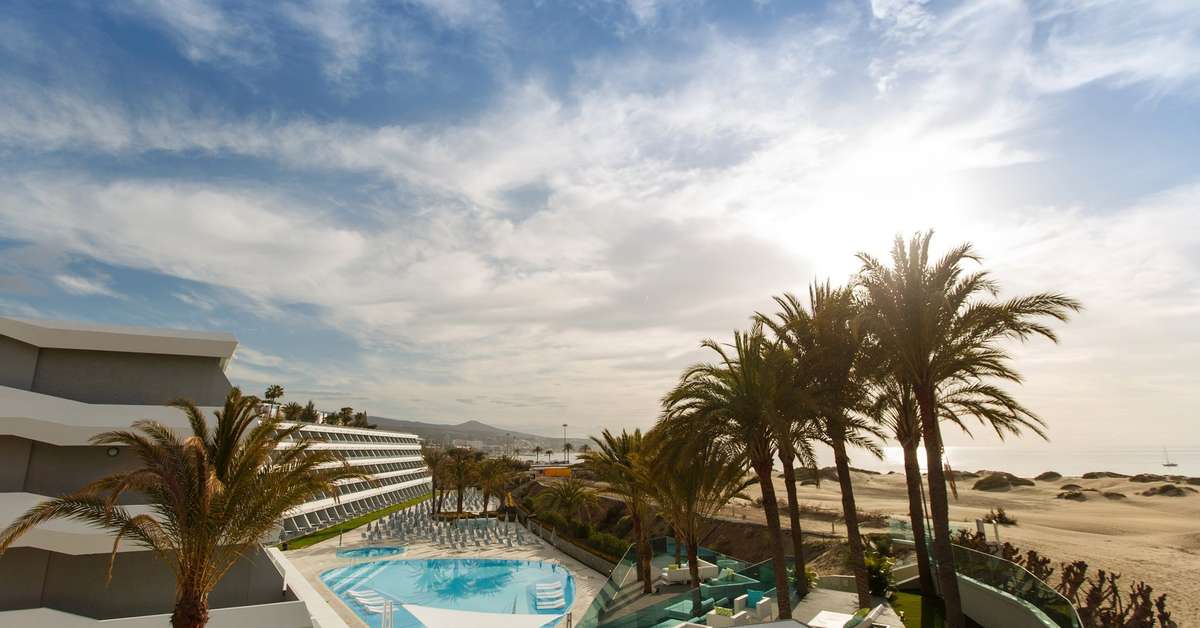 Een foto van het zwembad bij Santa Monica Suites Hotel