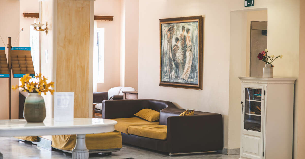Een foto van het interieur van Chrispy Waterpark Resort