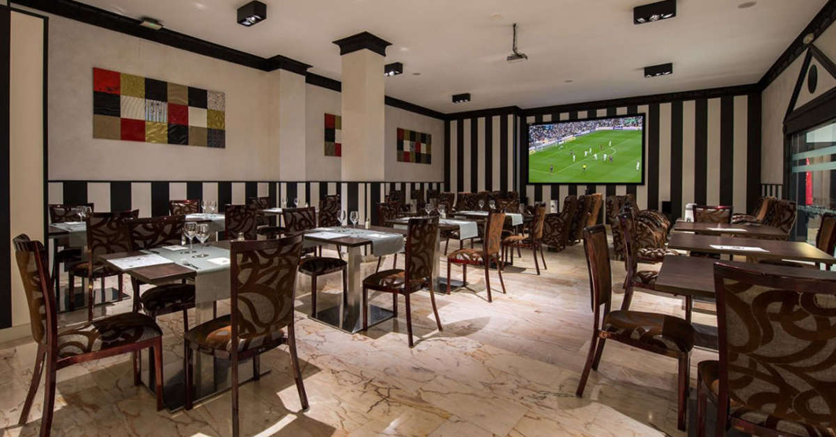 Een foto van de faciliteiten bij Salles Hotel Malaga Centro
