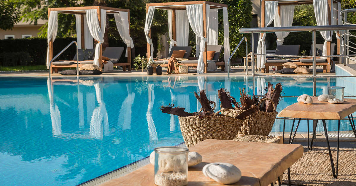 Een foto van het zwembad bij Avithos Resort