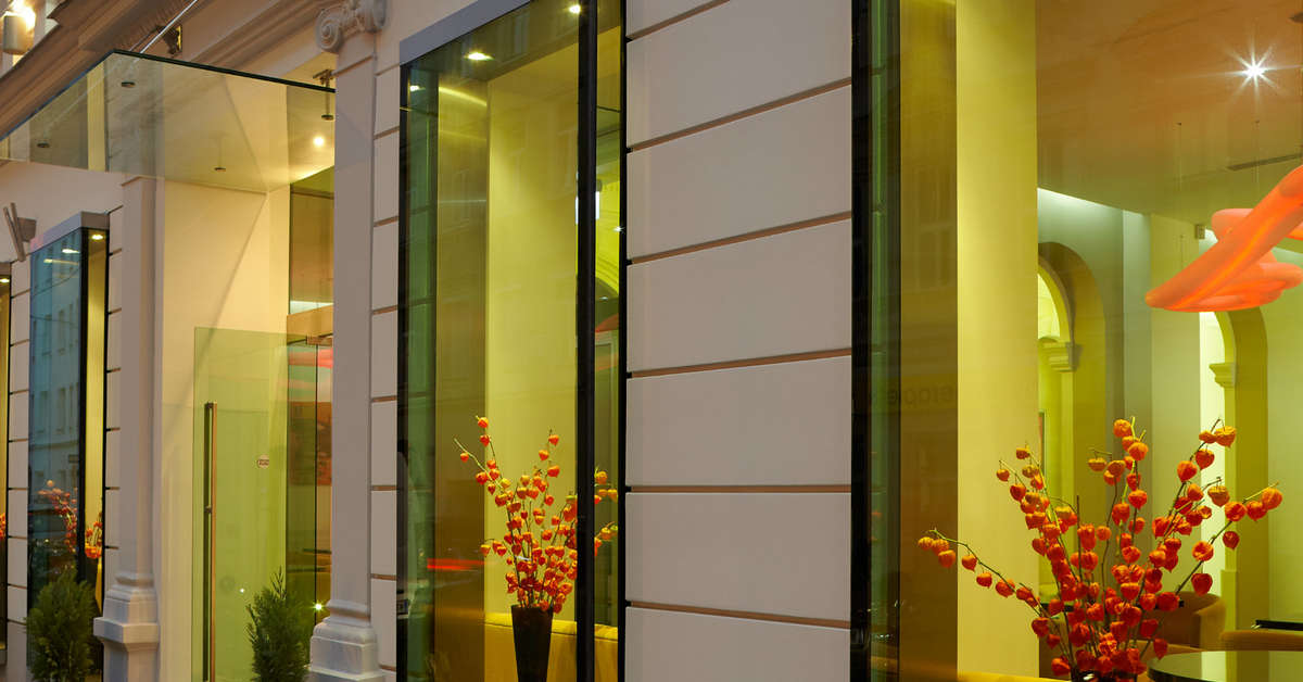 Een foto van de buitenkant van La Prima Fashion Hotel Vienna