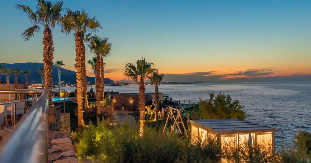 Een foto van de buitenkant van Ikaros Beach Luxury Resort & Spa