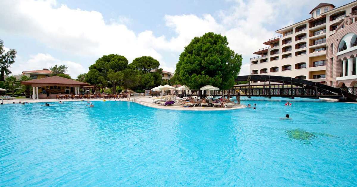 Ein Foto vom Pool im Sirene Belek Hotel