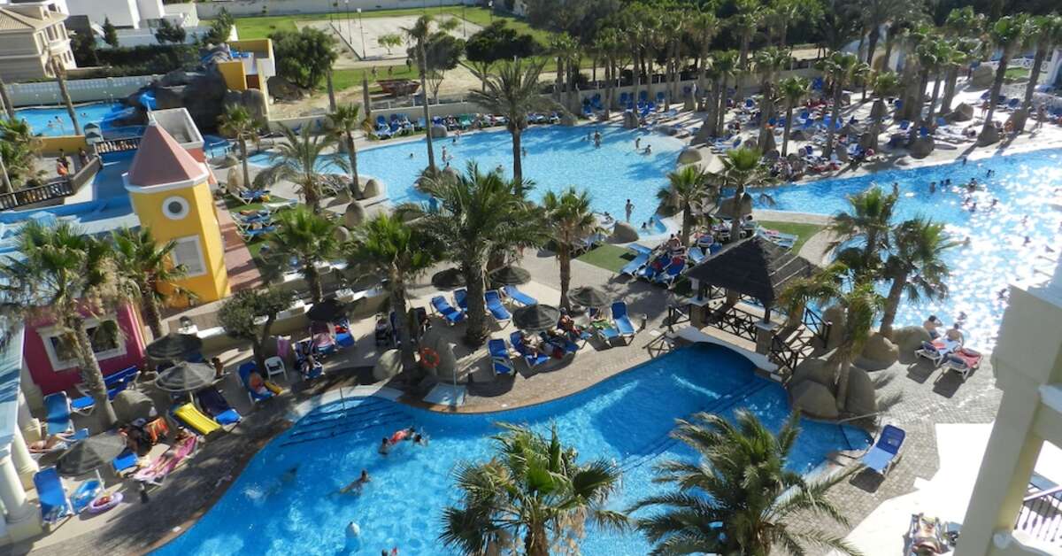 Een foto van een overzicht van Mediterraneo Bay Hotel & Resort
