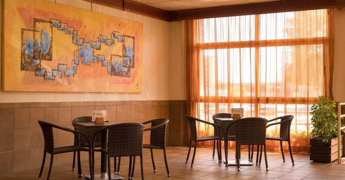 Een foto van het interieur van H-Top Royal Sun Suites