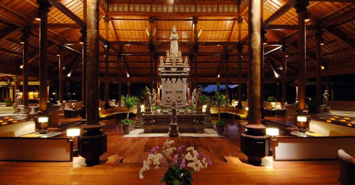 Ein Foto vom Innenbereich im Ayodya Resort Bali
