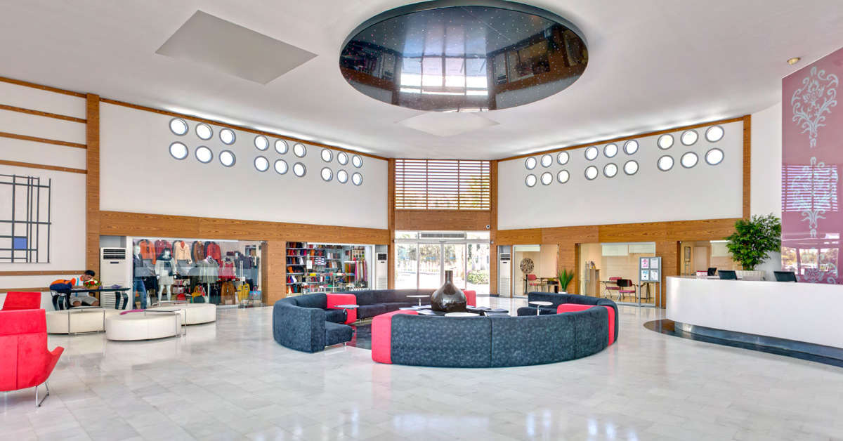 Een foto van het interieur van Armonia Holiday Village & Spa
