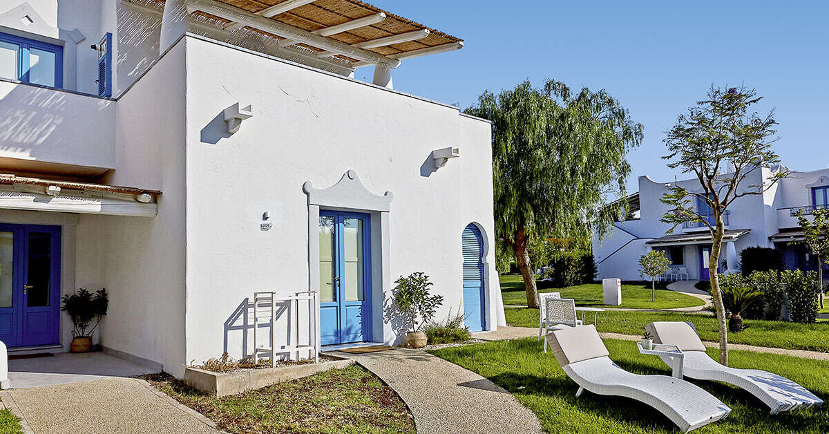 Ein Foto von der Außenansicht des VOI Marsa Sicla Resort