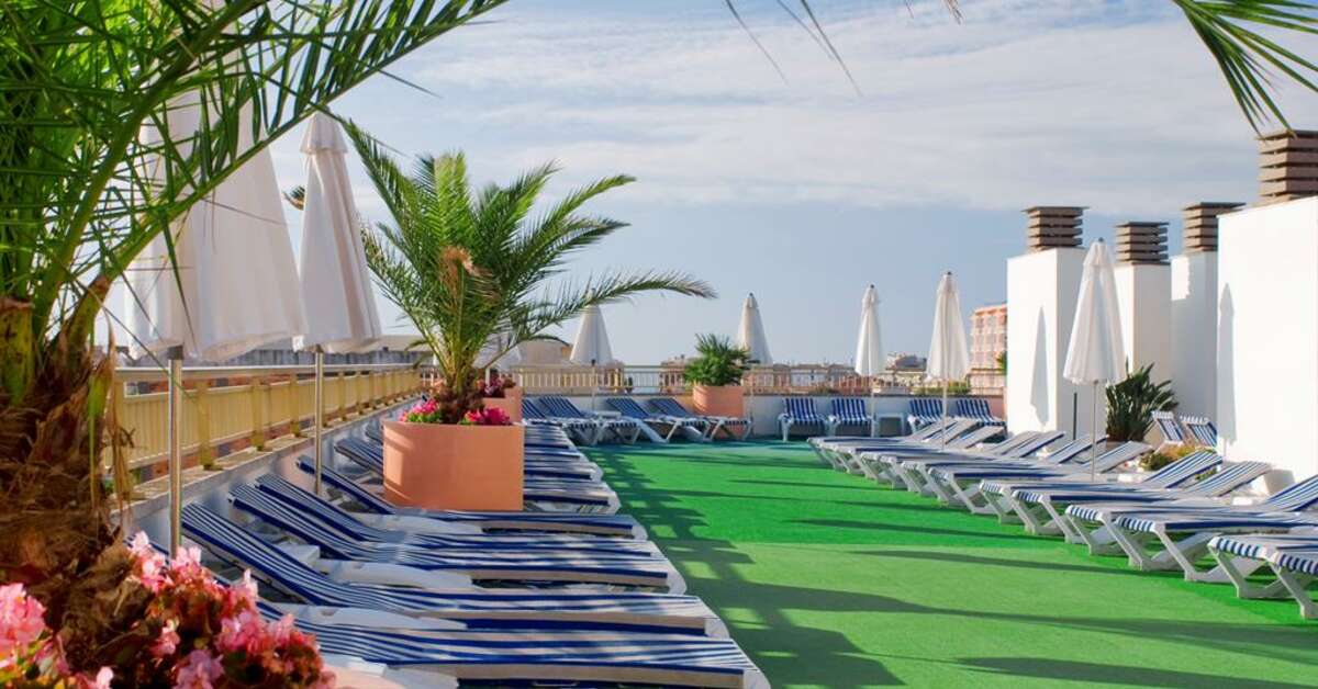 Een foto van de faciliteiten bij Hotel Merce