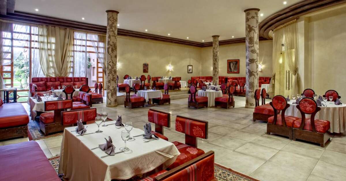 Ein Foto von den Einrichtungen im Hotel Palm Plaza & Spa