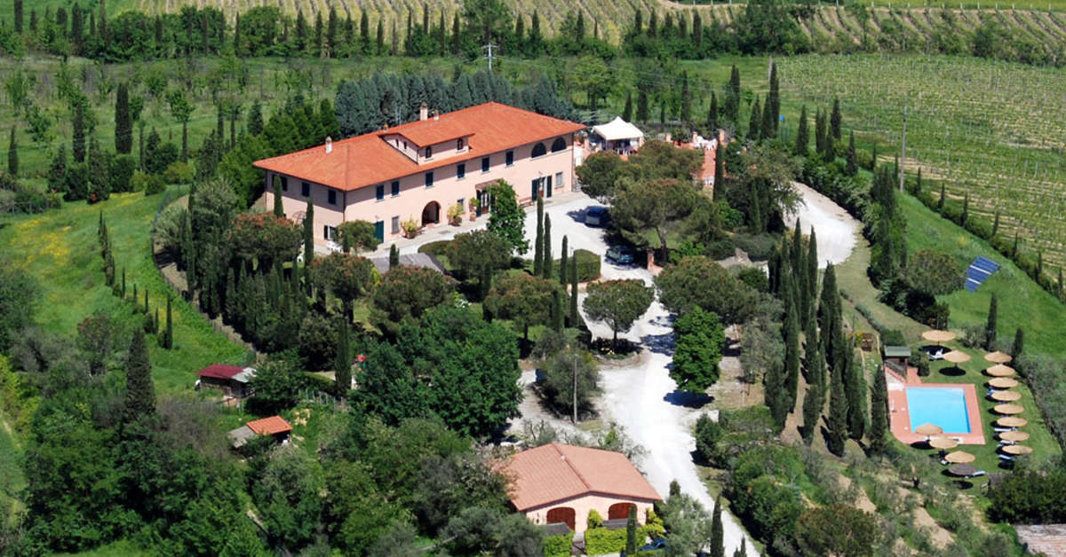 Een foto van de buitenkant van Agriturismo Isola Verde
