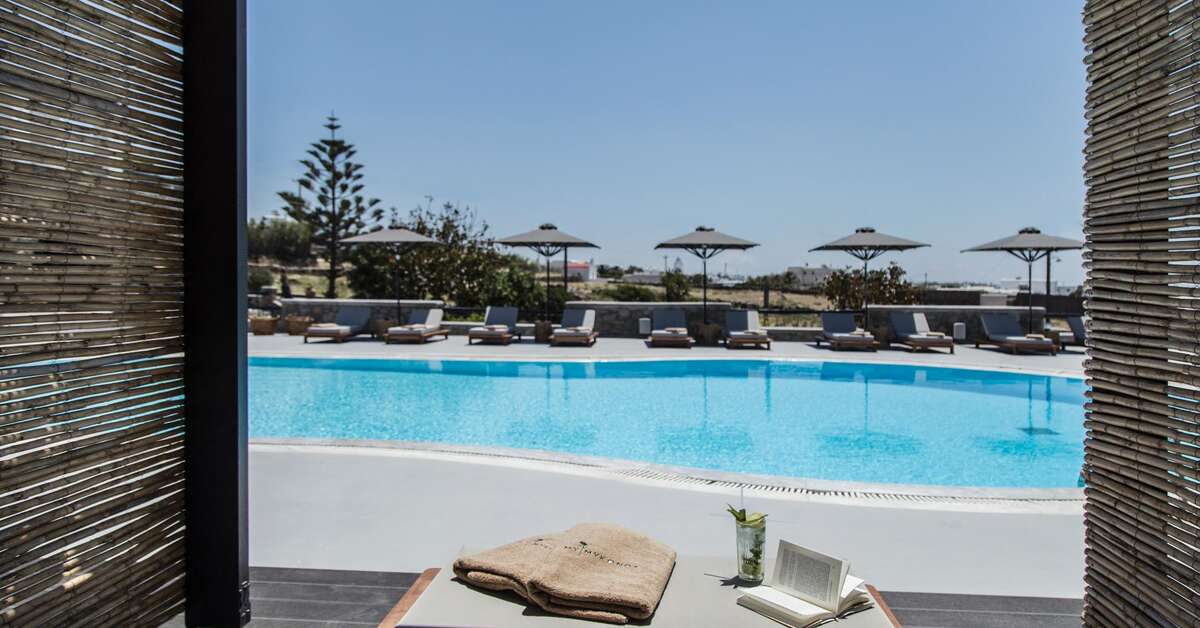 Een foto van het zwembad bij My Mykonos Hotel