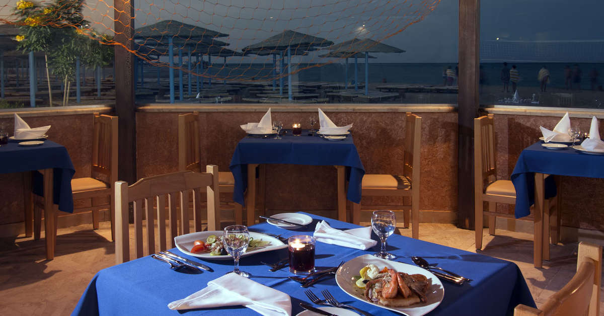 Ein Foto von den Einrichtungen im Sunrise Alora Aqua Park Resort