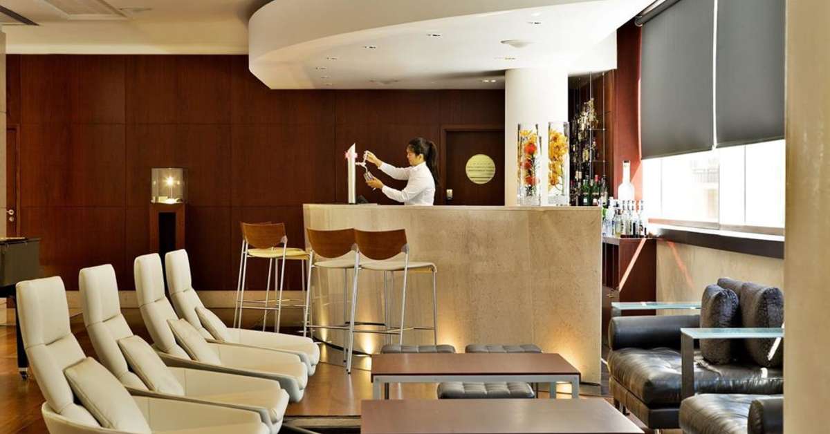 Een foto van het interieur van Epic Sana Marques Lisboa